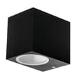 Pikkukuva 1 / 10: 2/8 W LED-ulkoseinävalaisin, 1-liekkinen LED-ulkoseinävalaisin LÄMMIN VALKOINEN, alumiini IP44, LX57