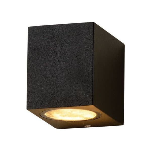 LED-ulkoseinävalaisin, 1-liekkinen LED-ulkoseinävalaisin KYLMÄ VALKOINEN, alumiini IP44, QR152