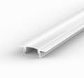 Pikkukuva 1 / 10: LED-alumiiniprofiili 100cm LED-nauhoille 8-10mm valkoinen LT6 + himmeä kansi