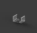 Miniatyrbillede 1 af 2: Profilmonteringsclips til LED-profiler, plastik, 1x