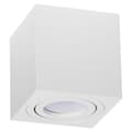 Miniatyrbillede 9 af 11: LED loftspotlight 1xGU10, drejelig, loft, påbygning, firkantet, WHITE CUBE