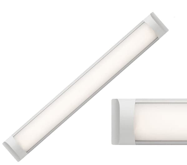LED-underskabsbelysning 18W, LED-lysstribe 60 cm, neutral hvid 230V