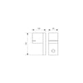 Miniatyrbillede 4 af 8: LED udendørs væglampe med bevægelsessensor, sort aluminium IP44, QR1268