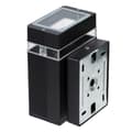 Miniatyrbillede 6 af 11: LED havelampe udendørs, 1-flammet LED væglampe IP44 sort 9110-1