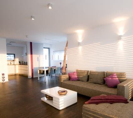 Firkantet LED-loftspotlight, påbygningsmonteret, 2xGU10, drejelig, loft, påbygningsmonteret, hvid, LX77