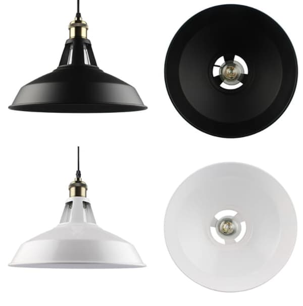 LED-pendellampa, pendellampa, 1 ljuskälla, taklampa 27 cm, PT608 VIT