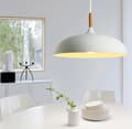 Pikkukuva 3 / 11: LED-riippuvalaisin, riippuvalaisin, 1-liekkinen, kattovalaisin 45 cm, PA607 MUSTA