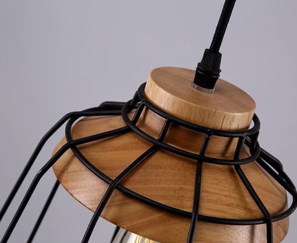 LED pendellampe, pendellampe, 1 pære, loftslampe 25 cm, PW102
