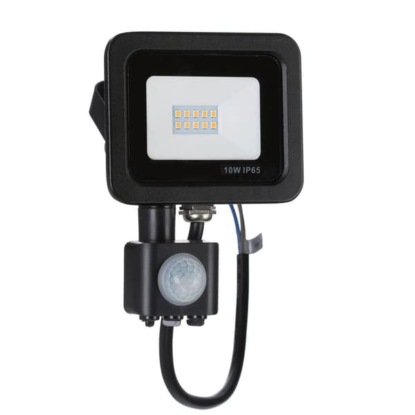 LED-spotlight, LED-spotlight, SLIM 10W neutral hvid LED-spotlight, 10W 900 lumen, 175-265V, PIR