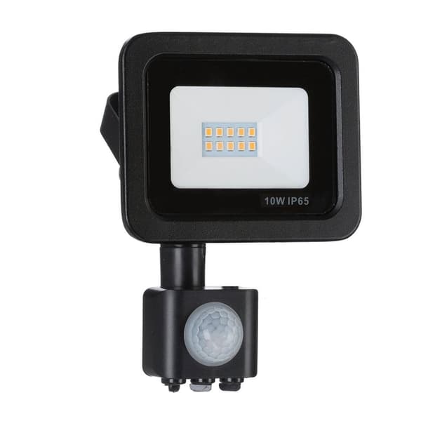 LED-spotlight, LED-spotlight, SLIM 10W neutral hvid LED-spotlight, 10W 900 lumen, 175-265V, PIR