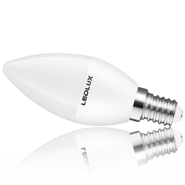 LED-lamppu E14 9W, LED E14 kynttilänmuotoinen 230V CCD 830LM Lämmin valkoinen