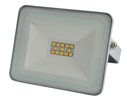 LED-spotlight 10W, LED-spotlight, 10W 6000K kold hvid 750 lumen sølv, 220-240V