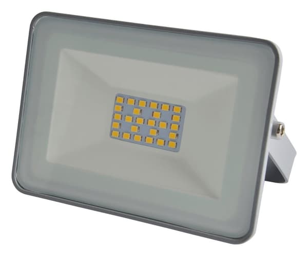 LED-kohdevalo 20W, LED-kohdevalo, 20W 6000K kylmä valkoinen 1400 lumenia hopea, 220-240V