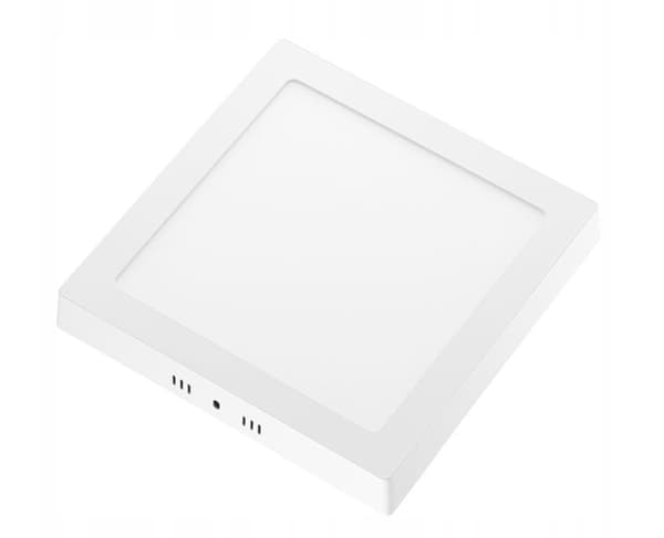LED PANEL Firkantet 6W, Varm hvid 230V, Påbygning
