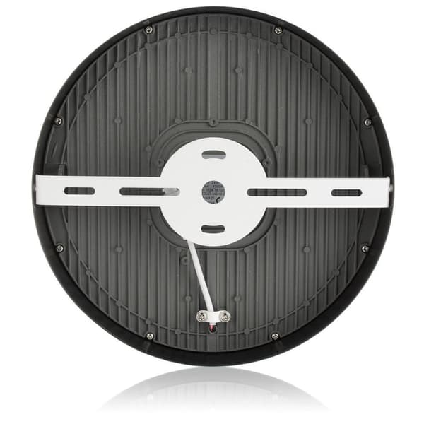 LED-PANEL 24W Rund, Neutral Hvid 230V, Påbygningsmonteret LED-panel 24W Sort