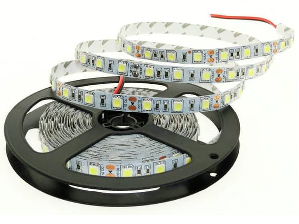 LED-nauha 5m 300 LED 5050 neutraali valkoinen IP65, 72W / 3600LM / 5m rulla