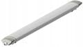 Miniatyrbillede 1 af 8: LED rørformet værkstedslampe 18W IP65 60cm, LED lineær lampe 1800LM, neutral hvid 4000K