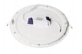 Miniatyrbild 3 av 10: LED-taklampa RUND PANEL 24W + transformator, neutralvit 4000K, 230V