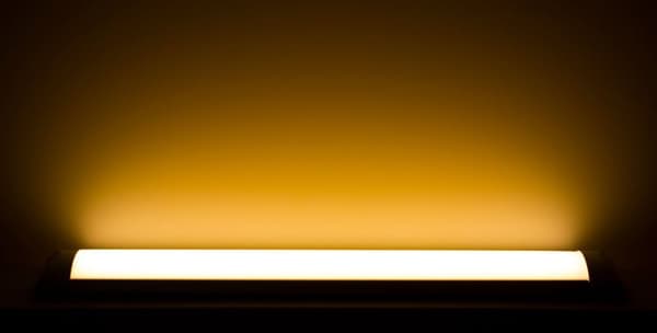LED PANEL Rund 12W overflademonteret lampe, varm hvid 3000K 230V