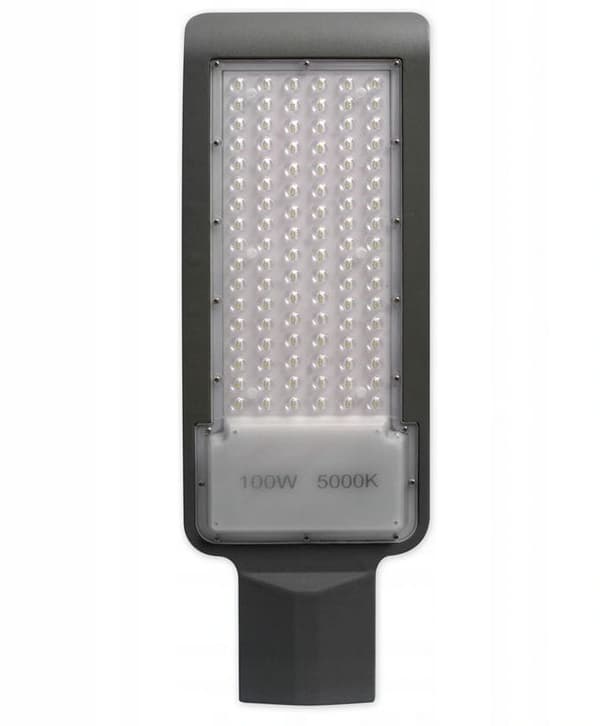 LED-katuvalaisin 100W, LED-katuvalaistus, LED-katuvalaisin 5000K, 135° x 85°,