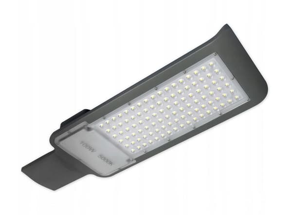 LED-katuvalaisin 100W, LED-katuvalaistus, LED-katuvalaisin 5000K, 135° x 85°,