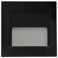 Miniatyrbillede 8 af 11: LED trappebelysning 1,5W, natbelysning, 12V trappebelysning, varm hvid, ONTARIO, sort