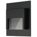 Miniatyrbillede 1 af 11: LED trappebelysning 1,5W, natbelysning, 12V trappebelysning, varm hvid, ONTARIO, sort