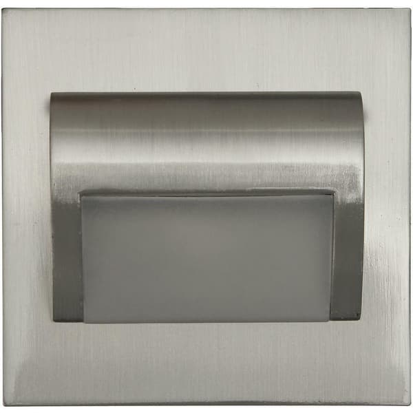 LED trappebelysning 1,5W, natbelysning, trappebelysning 12V kold hvid BERYL nikkel