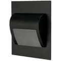 Miniatyrbillede 1 af 11: LED 1,5W trappelampe, natlampe, 12V trappelampe, varm hvid, BERYL sort