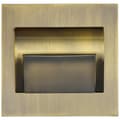 Miniatyrbillede 8 af 11: LED trappelampe 1,5W, natlampe, trappebelysning 12V kold hvid BERYL mat messing