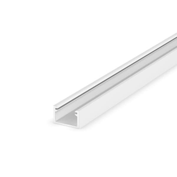 SÆT: Slank aluminium LED-profil 100 cm til 8 mm LED-strimler LT4-2