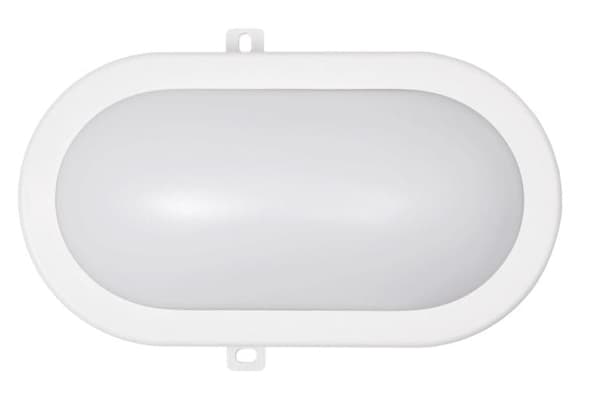 Kellarivalaisin LED 8W neutraali valkoinen 4500K, LED-soikea lamppu IP65 soikea lamppu
