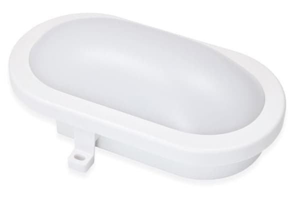 Kellarivalaisin LED 8W neutraali valkoinen 4500K, LED-soikea lamppu IP65 soikea lamppu