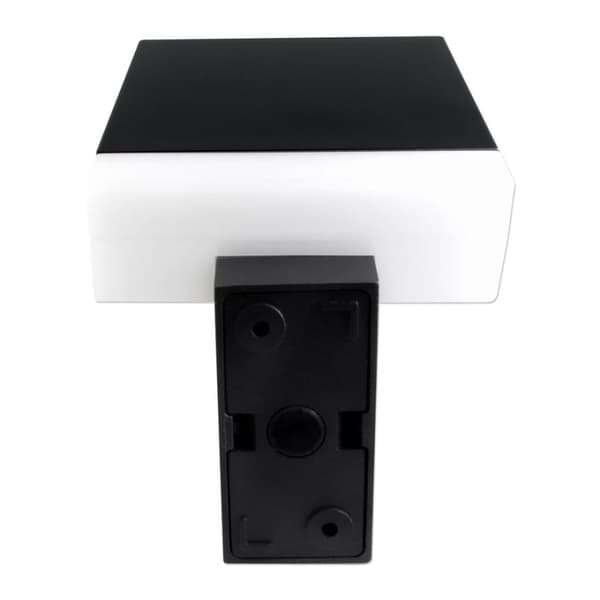 7,5W LED udendørs væglampe, udendørs LED vægbelysning, udendørs væglampe IP54 Sort IP44 4000K, Lango