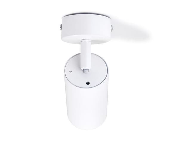 LED-takspotlight, taklampa, väggspotlight med 1 låga, vit för LED GU10, KIVI