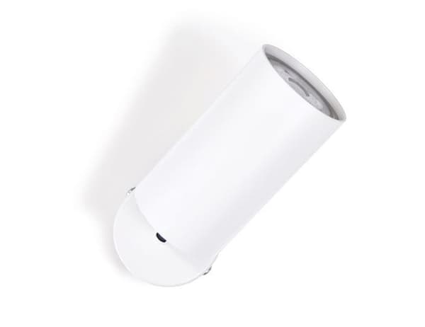 LED-takspotlight, taklampa, väggspotlight med 1 låga, vit för LED GU10, KIVI