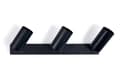 Miniatyrbillede 3 af 10: LED loftspotlight, loftslampe, vægspotlight med 3 flammer, sort til LED GU10, KIVI