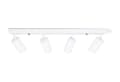 Miniatyrbillede 7 af 10: LED loftspotlight, loftslampe, vægspotlight med 4 flammer, hvid til LED GU10, KIVI