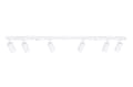 Miniatyrbillede 2 af 8: LED loftspotlight, loftslampe, vægspotlight med 6 flammer, hvid til LED GU10, KIVI