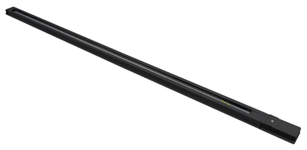 LED-skinne 1-faset overflademonteret, strømskinne til indendørslamper, ZX belysningskabel (skinne 1m, hvid)
