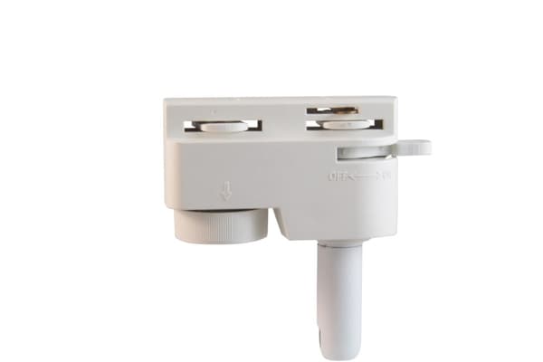 GU10 1-faset spotlight, sort LED-spotlight, ZX-lyskabel (Idar spotlight, hvid)