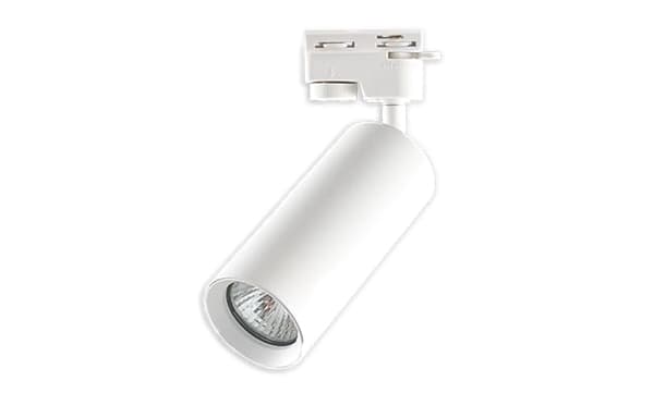 GU10 1-faset spotlight, sort LED-spotlight, ZX-lyskabel (Idar spotlight, hvid)
