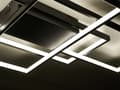 Miniatyrbillede 4 af 11: DÆMPBAR LED-loftlampe 130W Moderne firkantet loftlampe med fjernbetjening Pegasus