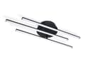 Miniatyrbillede 4 af 11: 3-flammende LED-loftlampe 27W 4000K Moderne rund loftlampe med fjernbetjening, Tivoli