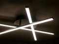 Miniatyrbillede 6 af 11: 3-flammende LED-loftlampe 27W 4000K Moderne rund loftlampe med fjernbetjening, Tivoli