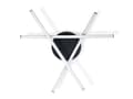 Miniatyrbillede 2 af 11: 3-flammende LED-loftlampe 27W 4000K Moderne rund loftlampe med fjernbetjening, Tivoli