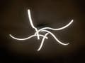 Miniatyrbillede 4 af 11: 5-pærers LED-loftlampe 47W 4000K Moderne rund loftlampe med fjernbetjening, Istrien
