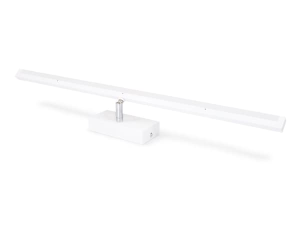 LED spejllampe 70 cm, makeuplampe 15 W 4000 K, væglampe til badeværelse IP65, hvid (Anna)