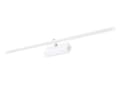 Miniatyrbillede 7 af 11: LED spejllampe 70 cm, makeuplampe 15 W 4000 K, væglampe til badeværelse IP65, hvid (Anna)