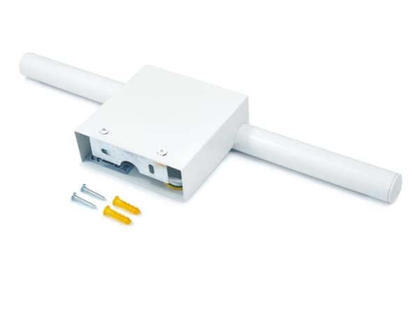 LED Spejllampe 40cm, Makeuplampe 9W 4000K, Badeværelseslampe Væglampe IP44, Hvid (Edna)